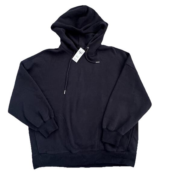 Abercrombie & Fitch Tops - New Abercrombie & Fitch Soft A&F Max Essentials Black Hoodie Sweatshirt L